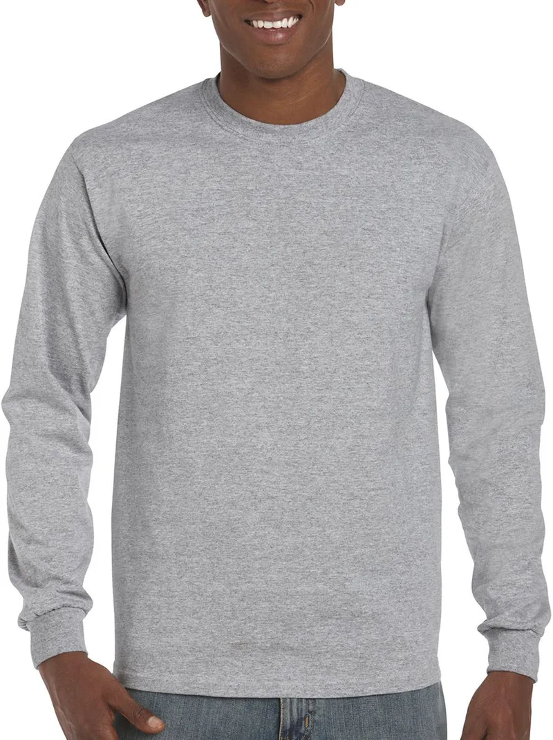 Μακρυμάνικο T-Shirt 2400 Gildan Ultra Cotton Sport Grey