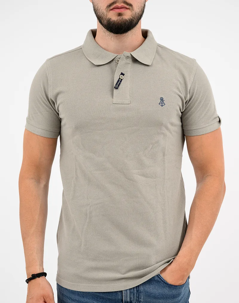 EXPLORER ΜΠΛΟΥΖΑ POLO BASIC 2621102000-LIGHT GRAY LightGray