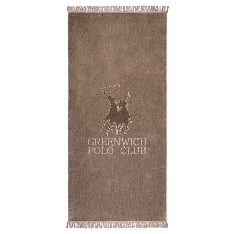 Πετσέτα Θαλάσσης Βαμβακερή 90x190εκ. Essential 3625 Greenwich Polo Club (Ύφασμα: Βαμβάκι 100%, Χρώμα: Σπαγγί) - Greenwich Polo Club - 267901903625