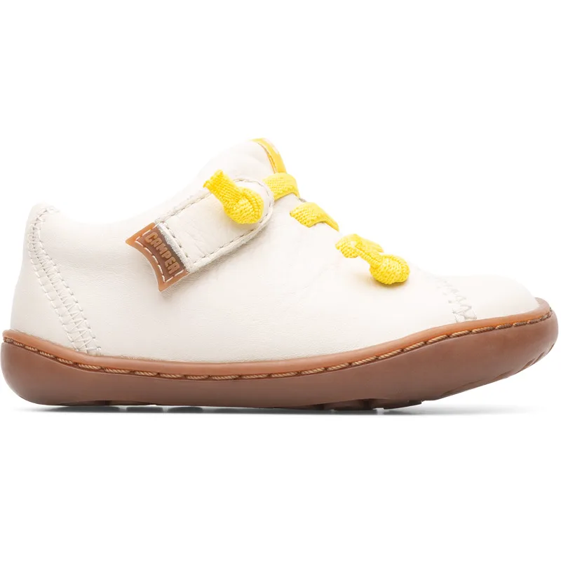 CAMPER Peu - Sneakers Για Firstwalkers - Μπεζ, Μέγεθος 25, Smooth leather