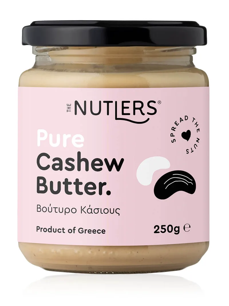 Βούτυρο κάσιους, χωρίς ζάχαρη, Βόλου "The Nutlers" 250g>