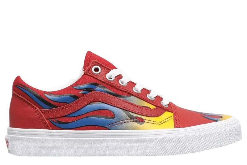 Sneaker Vans Low Ua Old Skool VN0A3WKT4RQ1-Racer Red-True Blue