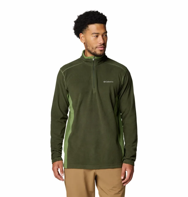 Columbia Ανδρική Μπλούζα Klamath Range™ II Half Zip Fleece EM6503-366 Πράσινο
