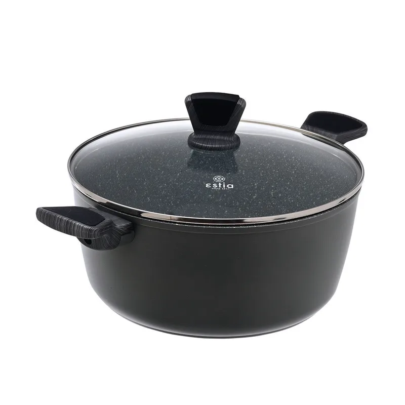 Estia Κατσαρόλα Cuisson Αντικολλητική Περσσαριστού Αλουμίνιου 28Cm