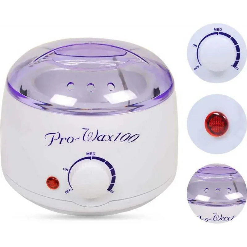 Κεριέρα Αποτρίχωσης με Κάδο 400ml Pro Wax 100