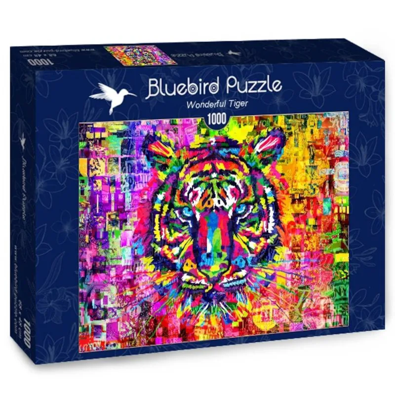 Bluebird -70221 -Wonderful Tigers - Puzzle 1000 pieces