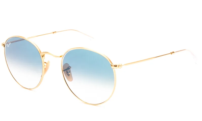 RAY BAN ΓΥΑΛΙΑ ΗΛΙΟΥ RAY BAN ROUND METAL 3447N 001/3F 5321 3447N Χρυσό