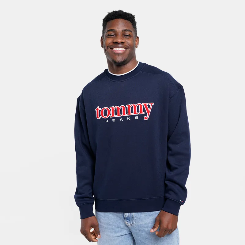 Tommy Jeans 90S Texture Graphic Crew Ανδρικό Φούτερ (9000263619_75502)