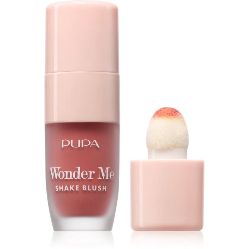 PUPA Milano Wonder Me Shake Blush κρεμώδες ρουζ για λαμπρή επιδερμίδα απόχρωση 001 5.5 ml