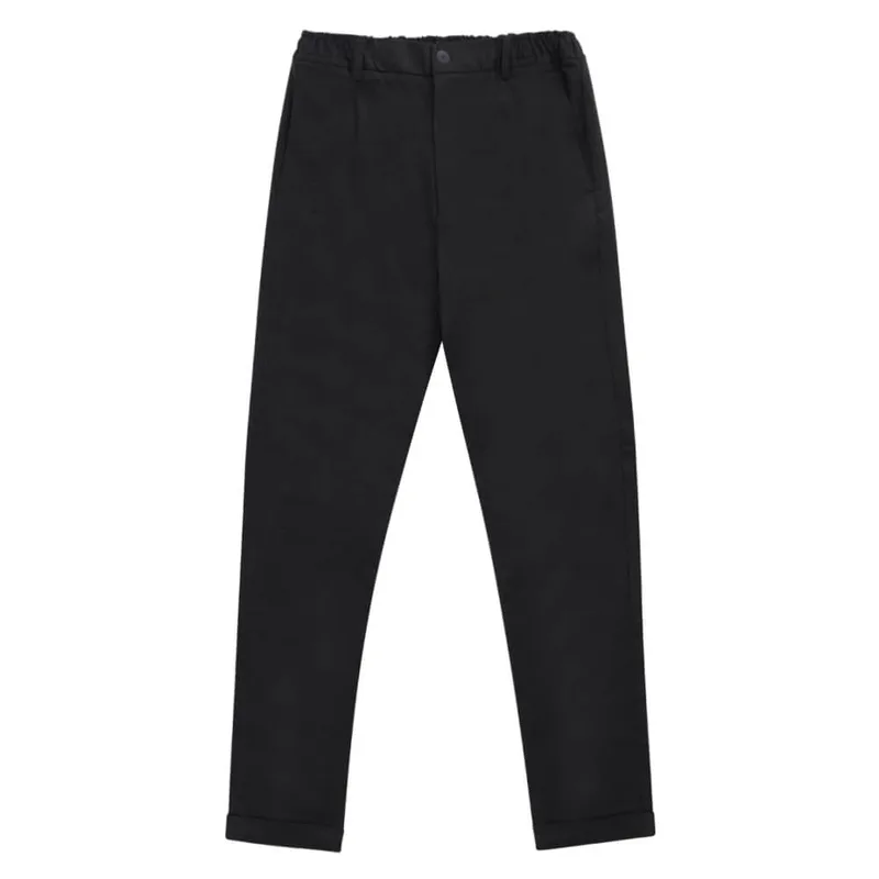 Prince Oliver Winter Υφασμάτινο Παντελόνι Γκρι Σκούρο (Modern Fit)