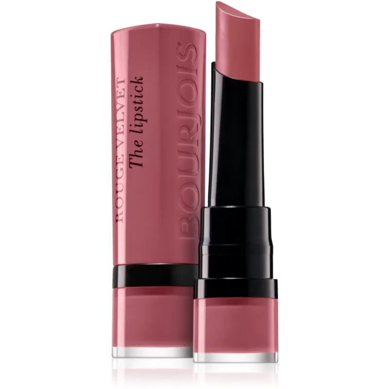 Bourjois Rouge Velvet The Lipstick ματ κραγιόν απόχρωση 13 Nohalicious 2,4 γρ