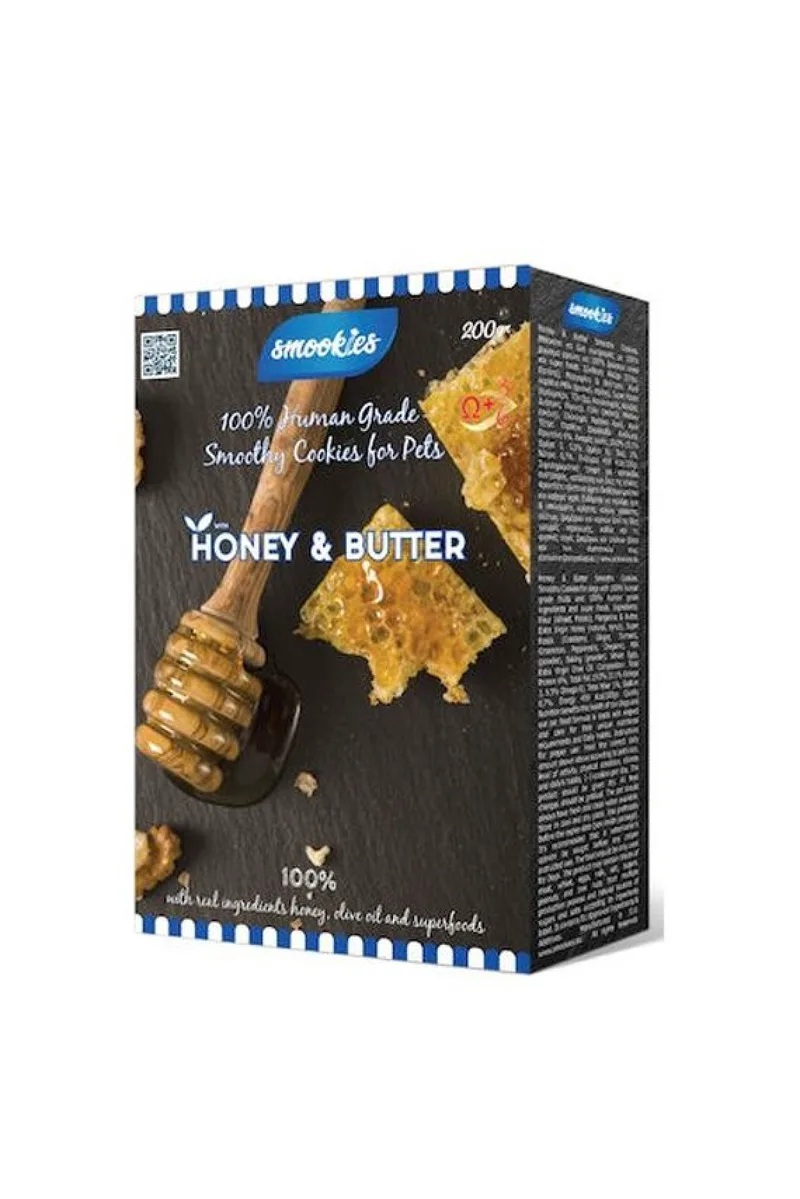 Μπισκοτα Σκυλου Με Γευση Honey And Butter Μονόχρωμο SMOOKIES
