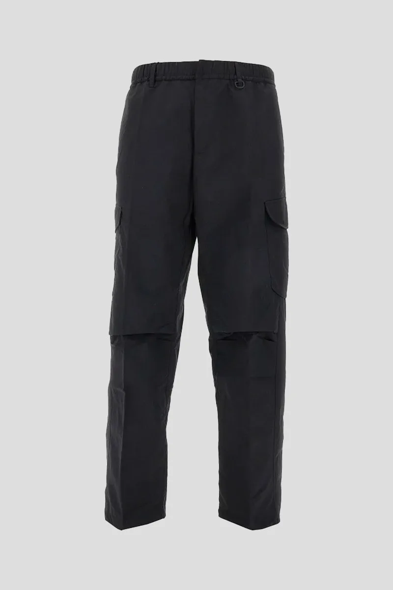 HERNO Ανδρικό Μαύρο Tech-poplin Laminar Cargo Pants