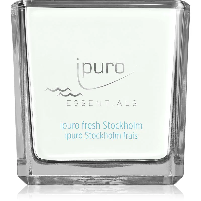 ipuro Essentials Fresh Stockholm αρωματικό κερί 125 γρ