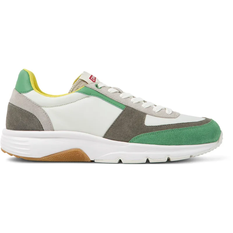 CAMPER Drift - Sneakers Για Ανδρικα - Γκρι,Λευκό,Πράσινο, Μέγεθος 42, Cotton fabric