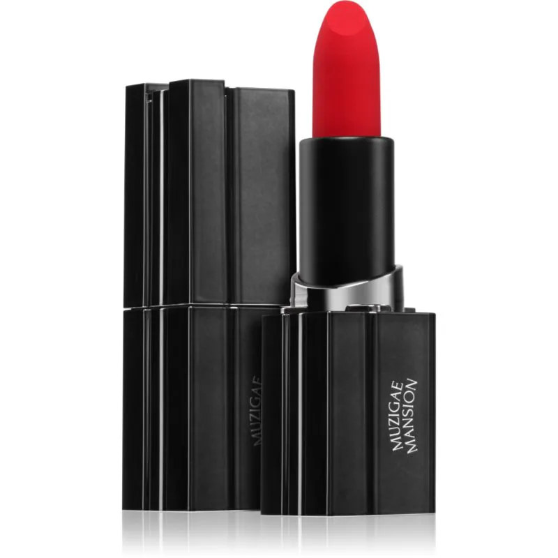 MUZIGAE MANSION Moodwear Blur Lipstick ματ ενυδατικό κραγιόν απόχρωση 008 Revenge 4 γρ