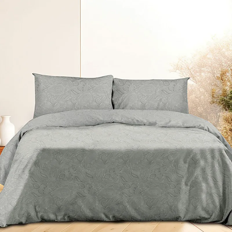 Σεντόνια Φανελένια Διπλά (Σετ) 150X205+30 Sunshine Flannel 2040 Grey Με Λάστιχο (150x205+30)