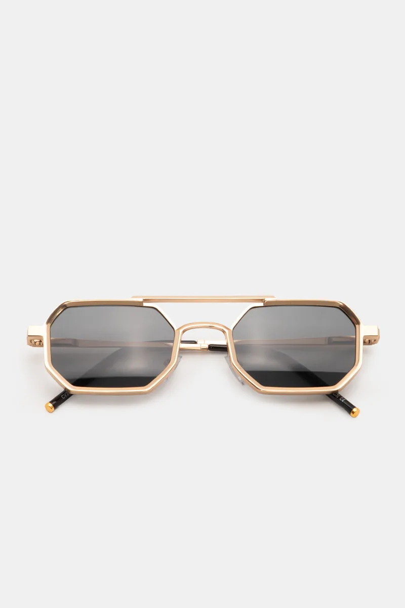 Γυαλιά Ηλίου Vanguard Octagonal Aviator - Χρυσό