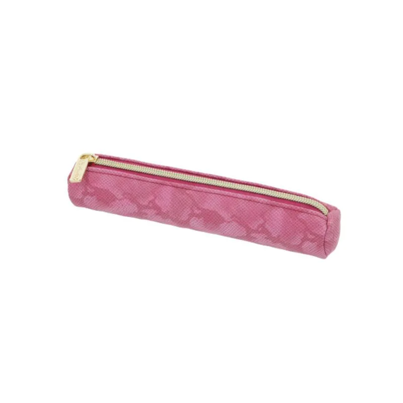 Herlitz Νεσεσέρ Κασετίνα Round Mini Bright Animals Ροζ 21x4x4cm