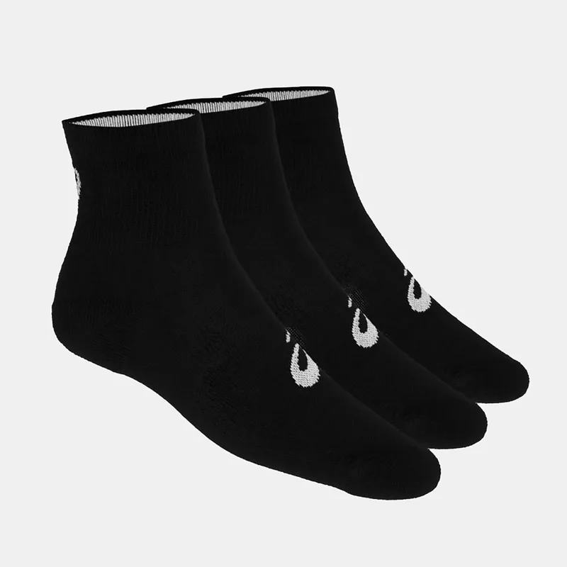 3PPK QUARTER SOCKS ΜΑΥΡΟ
