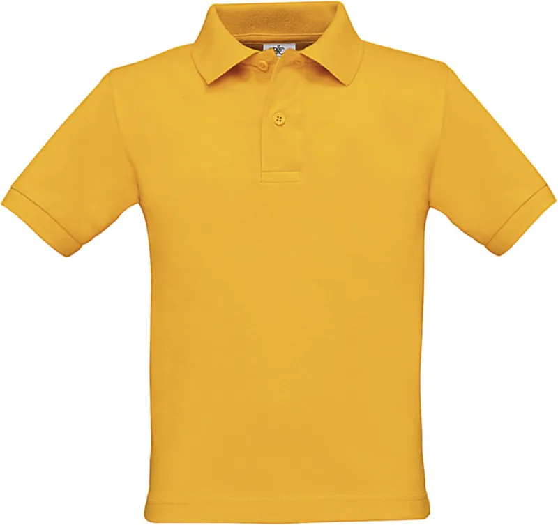 Παιδικό Μπλουζάκι Polo Safran Kids B & C Χρυσό