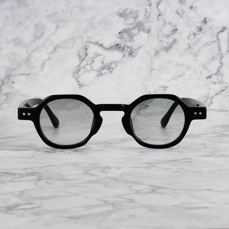 CHRIS 25EP6 - CHRIS - BLACK - GRADIENT GREEN Sunglasses | Black | Gradient Green Shades | Explicit Poets Sunglasses