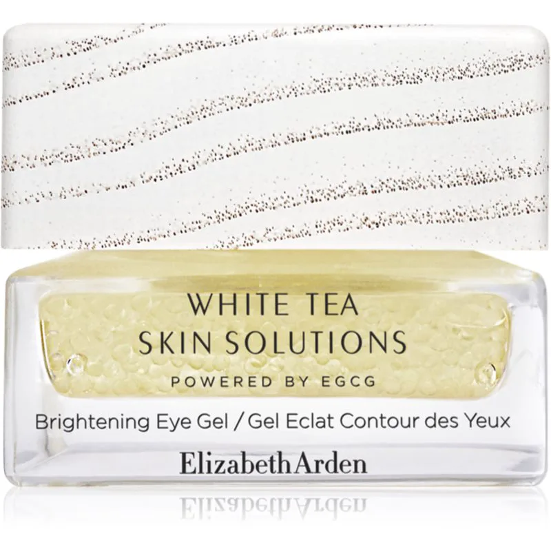 Elizabeth Arden White Tea Skin Solutions Brightening Eye Gel λαμπρυντικό τζελ ματιών για γυναίκες 15 ml