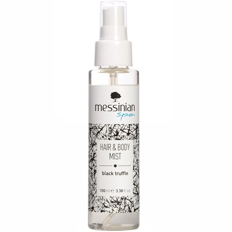 Messinian Spa Black Truffle Hair & Body Mist Ενυδατικό Mist Μαλλιών & Σώματος με Γήινο Άρωμα Μαύρης Τρούφας 100ml
