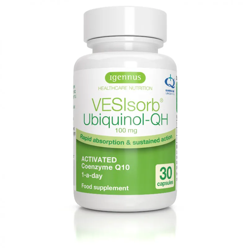 VESIsorb® Ubiquinol-QH premium Coenzyme Q10 100 mg 30 c Igennus