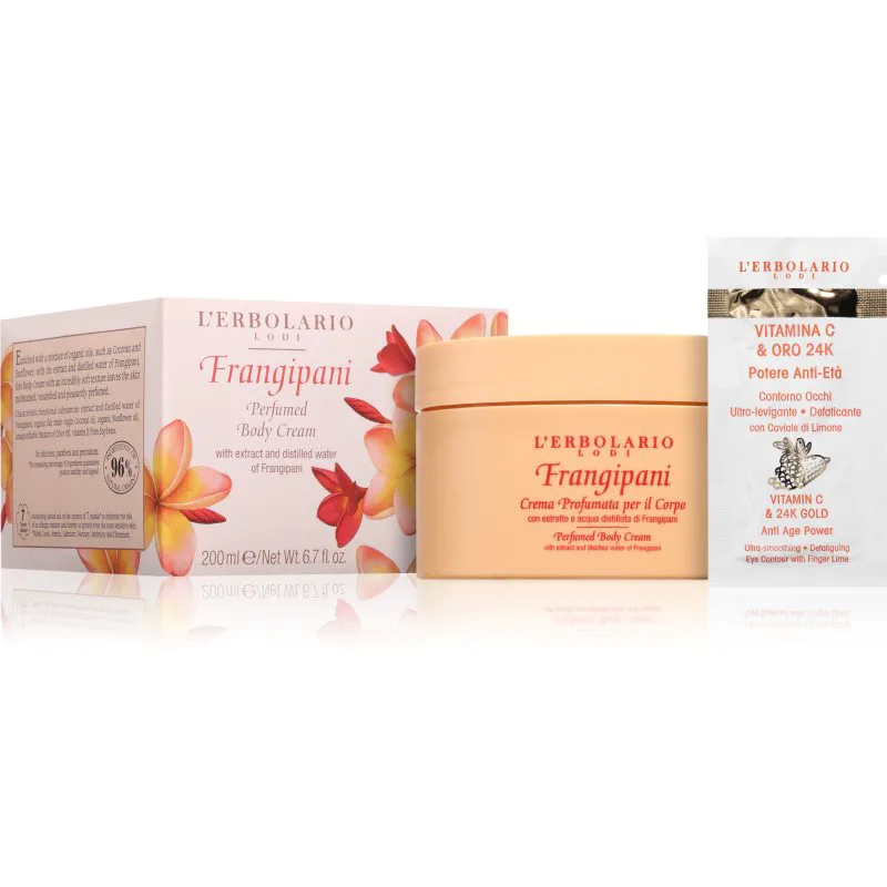 L'ERBOLARIO Frangipani Κρέμα σώματος 200 ml