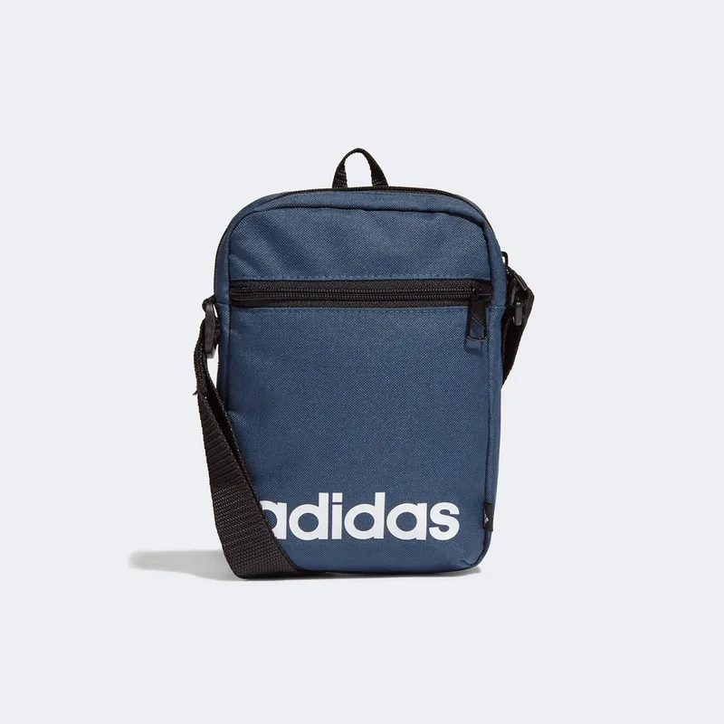 ADIDAS ESSENTIALS LOGO SHOULDER BAG ΜΠΛΕ