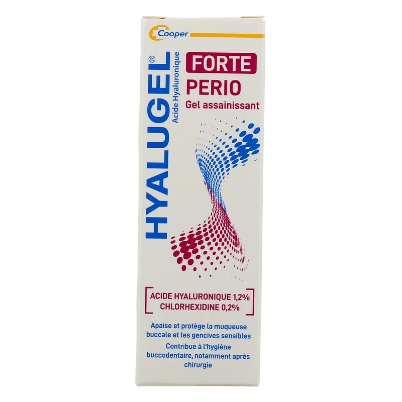 Hyalugel Forte Perio Oral Sanitizing Gel Hyaluronic Acid 1.2% 8ml