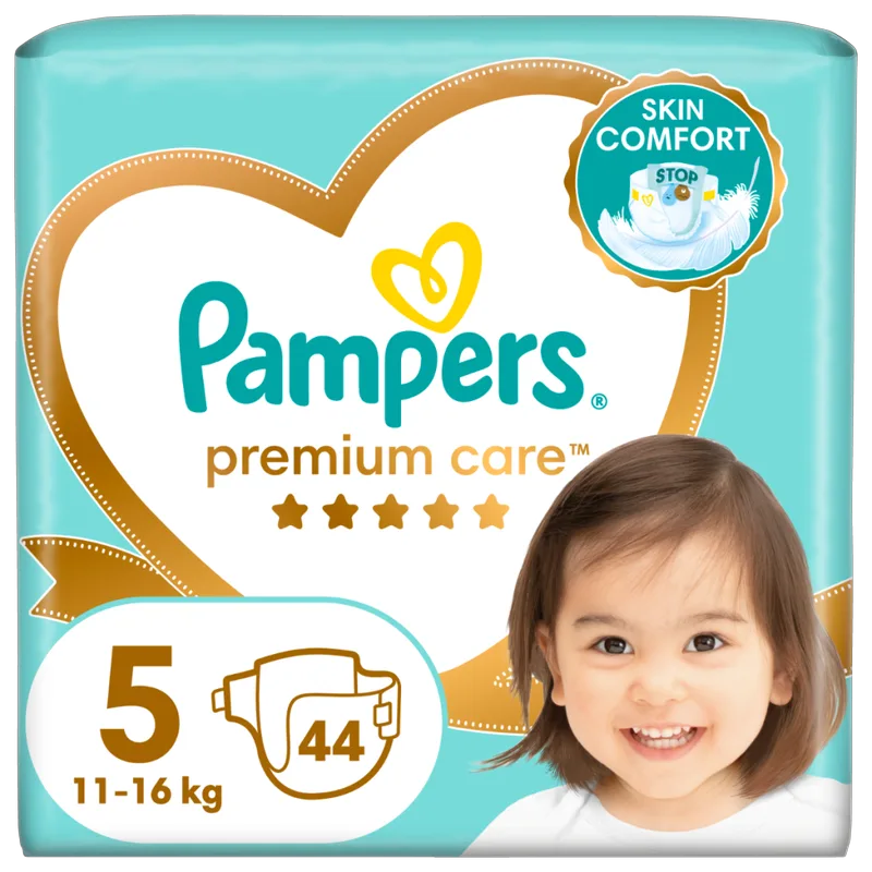 Πάνες Pampers Premium Care Jumbo Pack Νο5 (11-16kg) 44τεμ