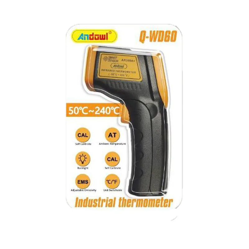 Andowl Q-WD60 Θερμόμετρο Υπερύθρων για Θερμοκρασίες από έως 50°C