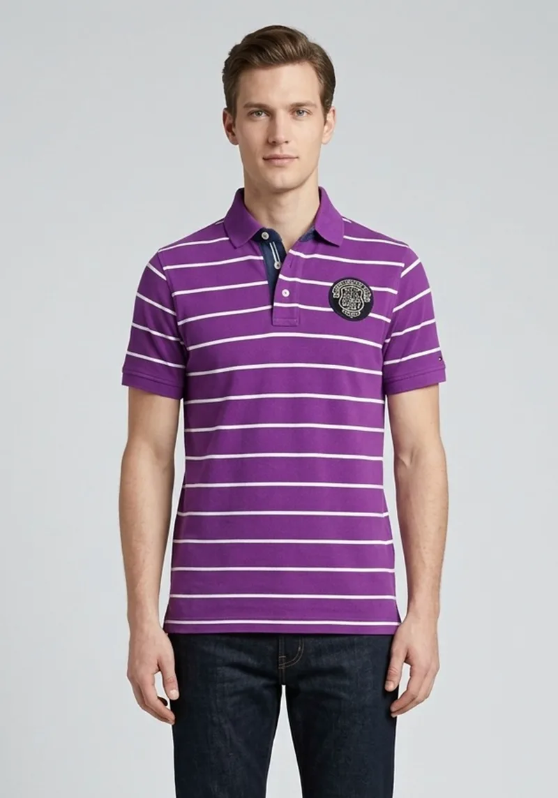 Tommy Hilfiger Μπλούζα Flexi - 0887811383 664 Purple