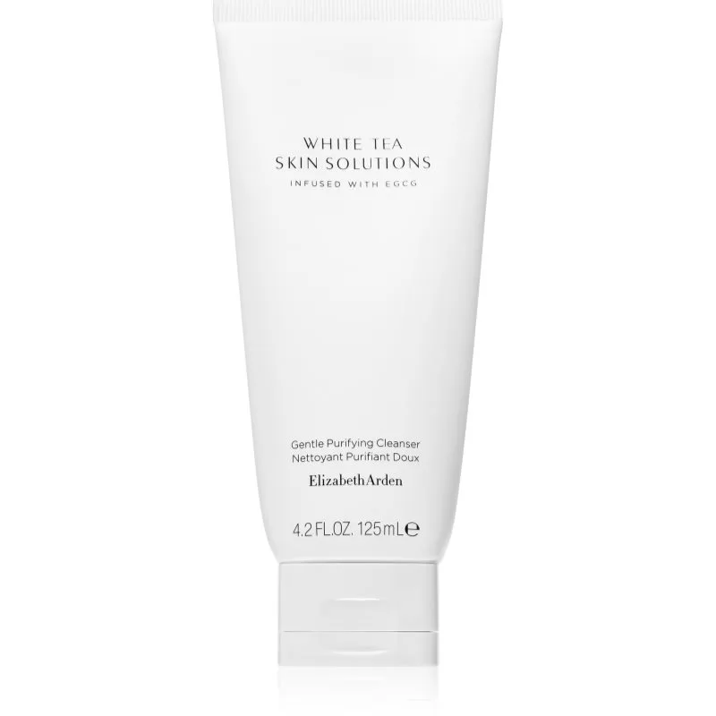 Elizabeth Arden White Tea Skin Solutions Gentle Purifying Cleanser απαλή καθαριστική κρέμα για γυναίκες 125 ml
