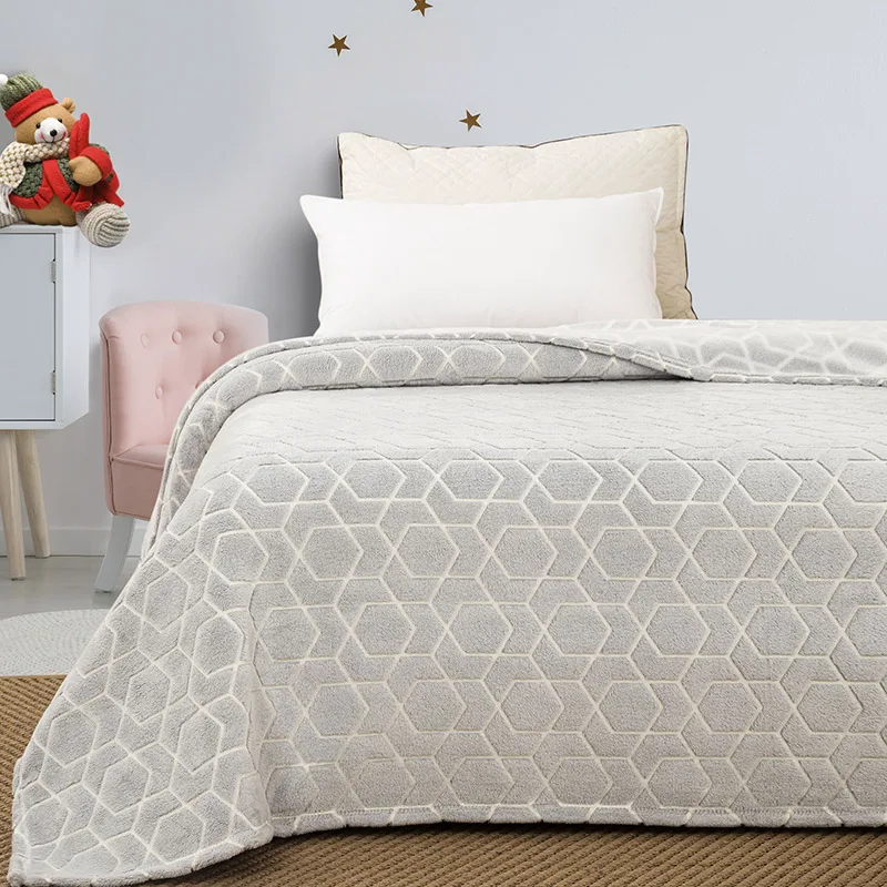 Κουβέρτα Fleece Υπέρδιπλη 220X240 Palamaiki Dune