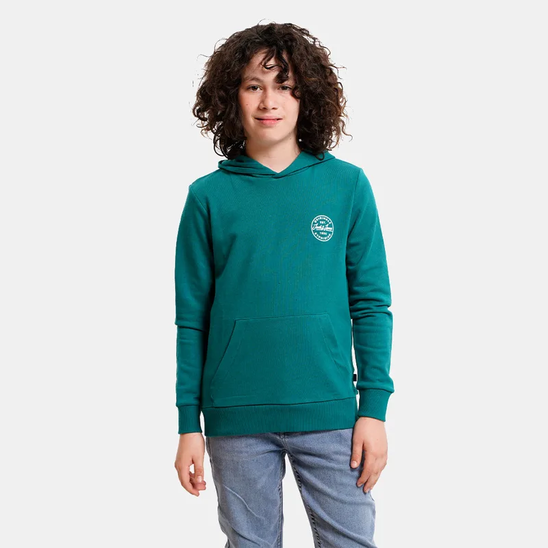 Jack & Jones Jjeshark Παιδική Μπλούζα με Κουκούλα (9000138305_10892)