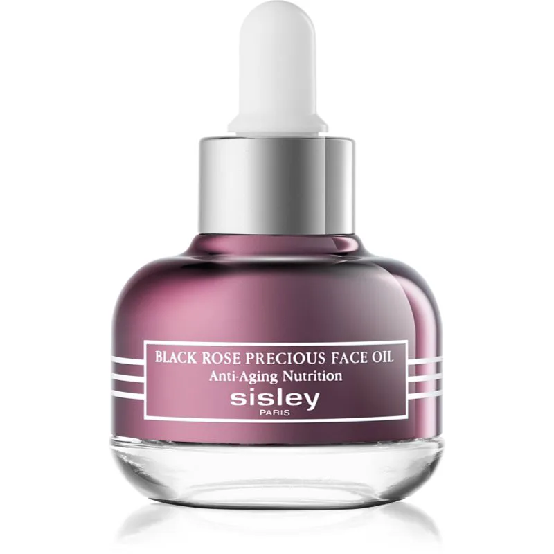 Sisley Black Rose Precious Face Oil θρεπτικό λάδι προσώπου με αναζωογονητική επίδραση ενάντια στις ρυτίδες 25 ml
