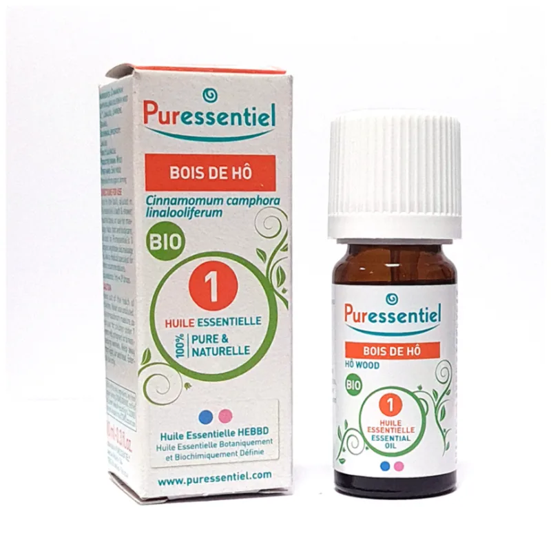 Puressentiel Ho Wood Essential Oil (Cinnamomum camphora) ORGANIC 10 ml