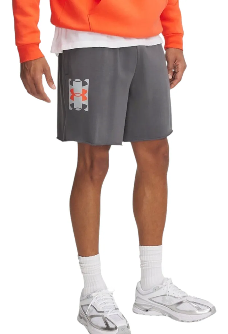 Σορτς Under Armour Rival Terry Logo 8in 1390147-025 Ανδρικό