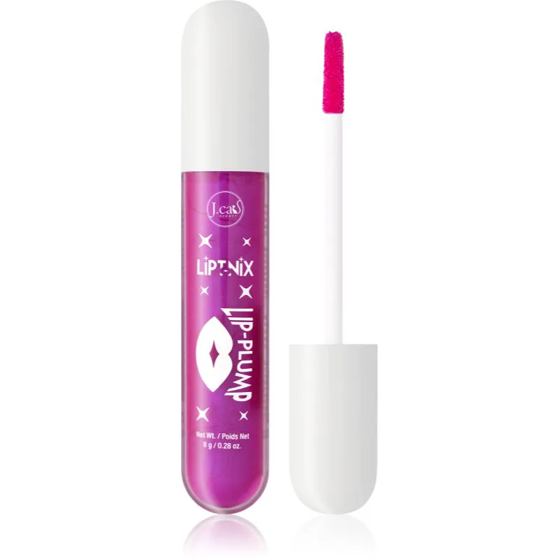 J.Cat Beauty Liptnix ενυδατικό λιπ γκλος για όγκο απόχρωση 104 Velvet Amplify 8 γρ