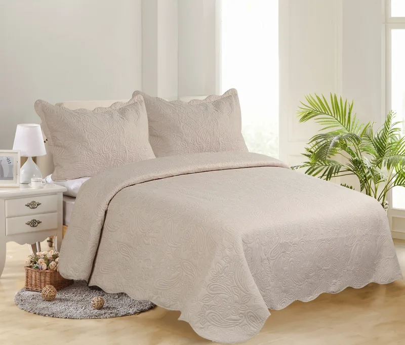 Σετ Κουβερλί Μονό 2 Τεμαχίων Silk Fashion Solid Camel/Camel 160x220