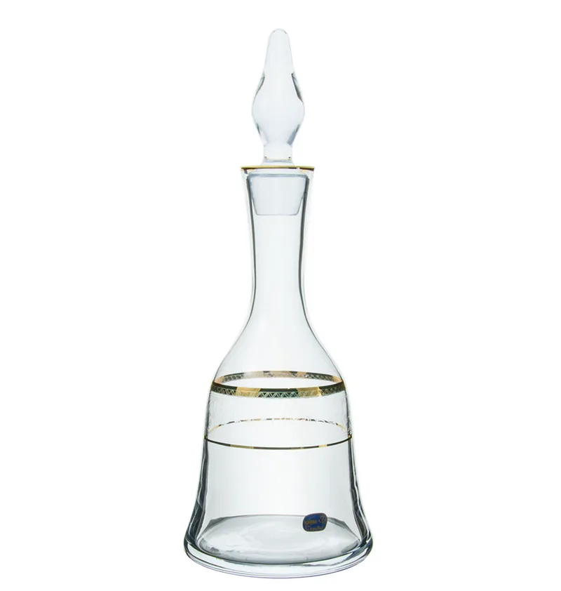 Καράφα Κρυστάλλινη Bohemia 1000ml Elisabeth Χρυσό
