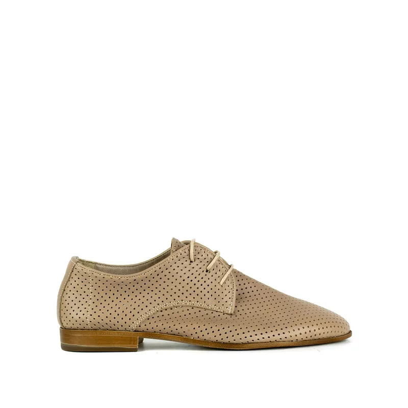 Taupe δερμάτινο Oxford
