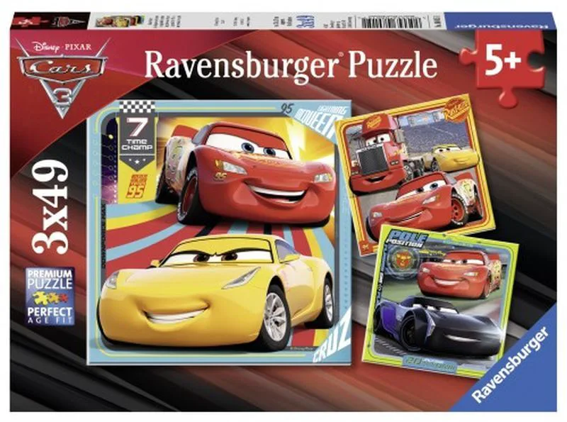 Παζλ 3X49 Cars 3 (08015)