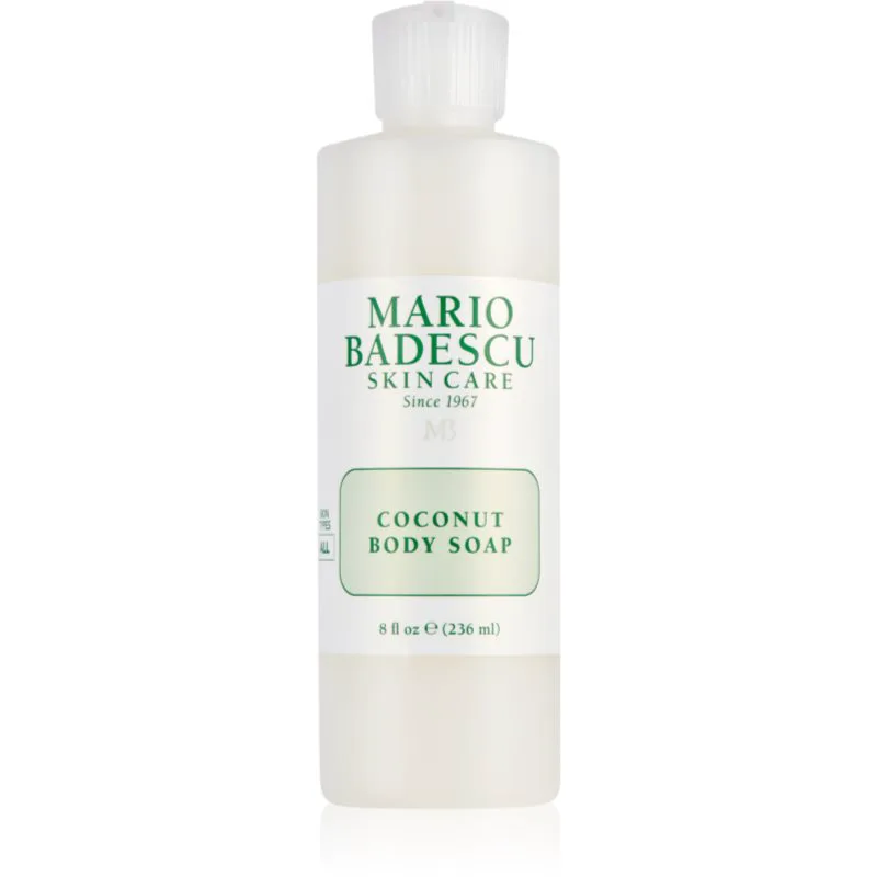 Mario Badescu Coconut Body Soap ενυδατικό τζελ ντους με ινδοκάρυδο 236 ml