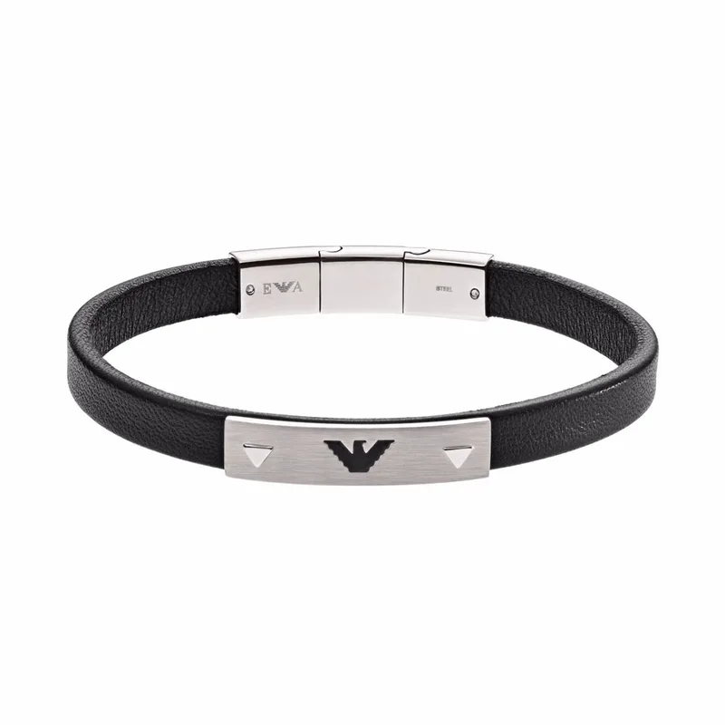 EMPORIO ARMANI Aντρικό Βραχιόλι Με Ατσάλι EGS2411040