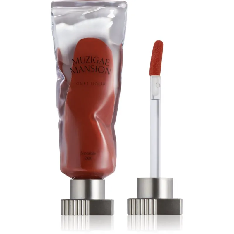 MUZIGAE MANSION Objet Liquid μακράς διαρκείας ρευστό κραγιόν με ματ αποτελέσματα απόχρωση 006 Notable 6 ml