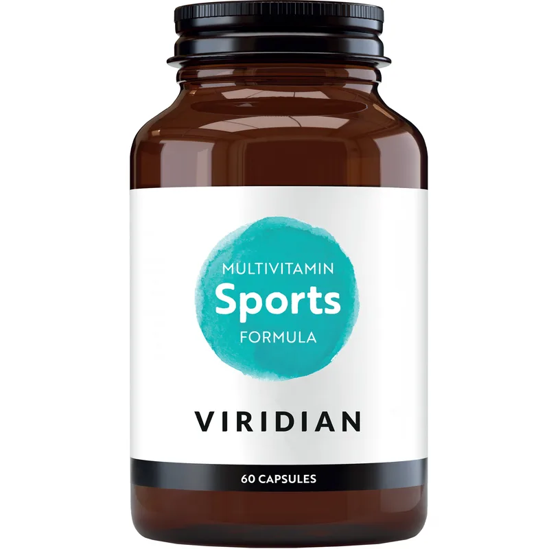 Viridian Multivitamin Sports Formula Συμπλήρωμα Διατροφής Ισορροπημένης Φόρμουλας Πολυβιταμινών, Μετάλλων & Βοτάνων για Αύξηση των Επιπέδων Ενέργειας, Καταπολέμηση της Κούρασης & Κόπωσης & Πνευματική Διαύγεια 60caps